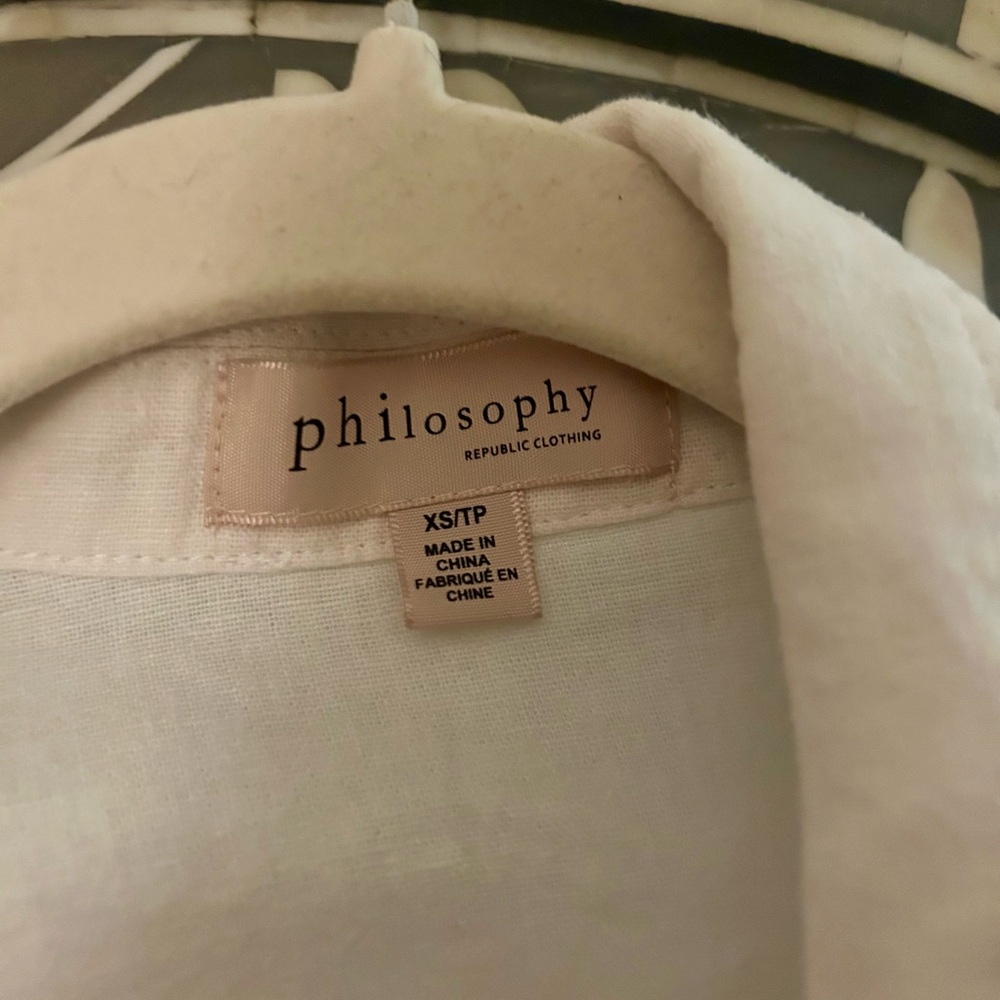 Philosophy Republic Clothing Cream Top